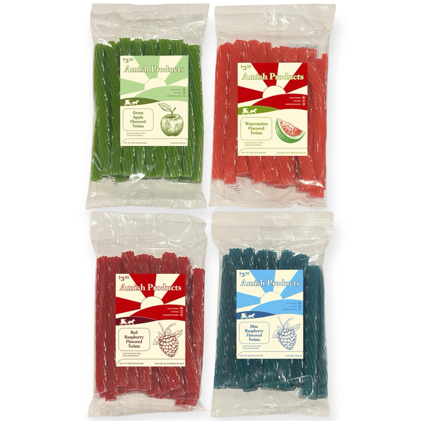 Amish Licorice 4 pack