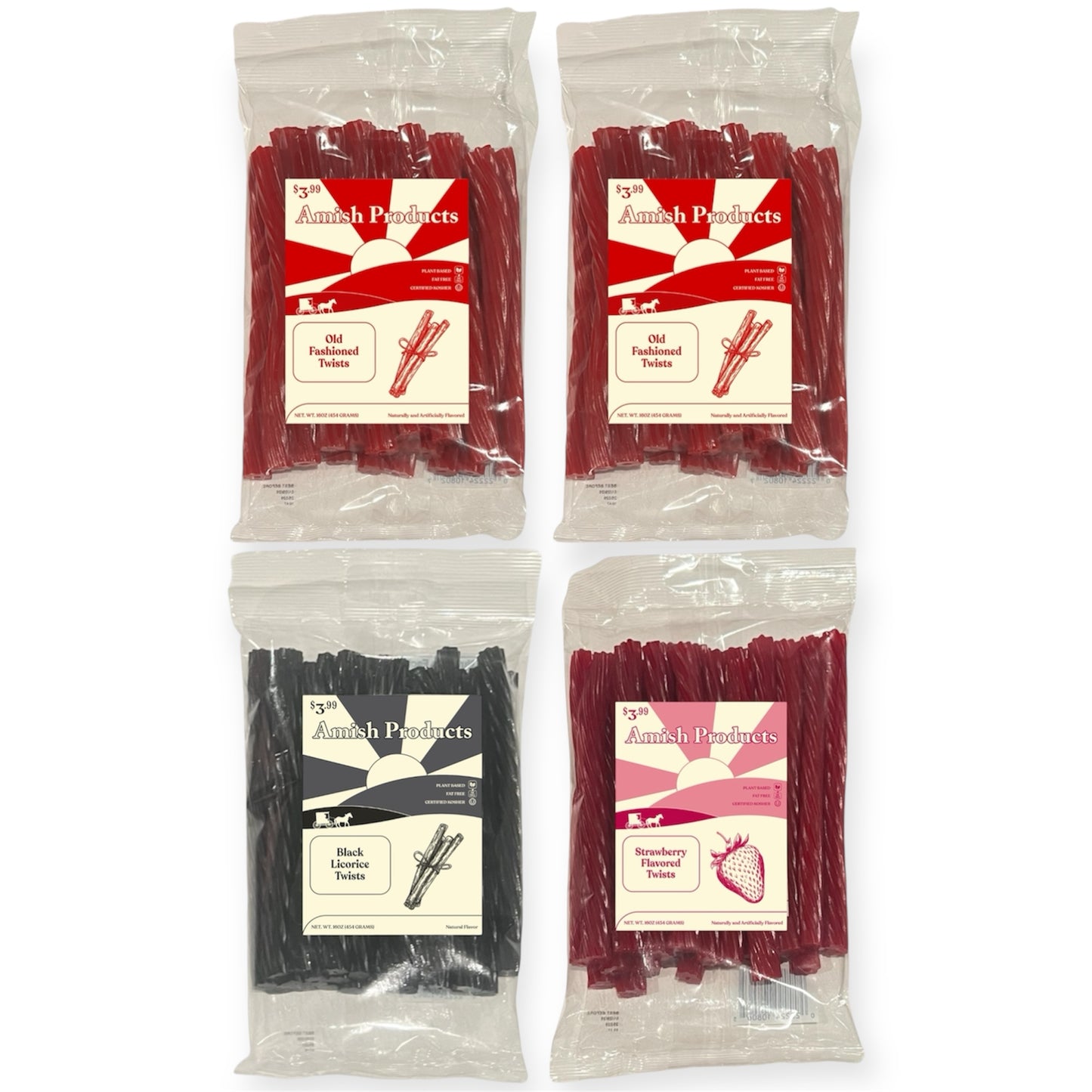Amish Licorice 4 pack
