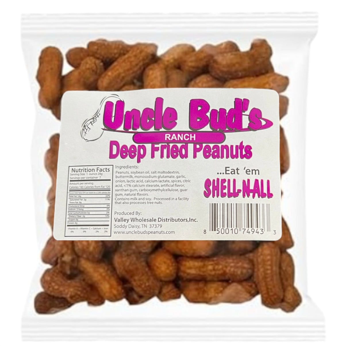 Uncle Bud's Deep Fried Peanuts - 6 Pack Sampler