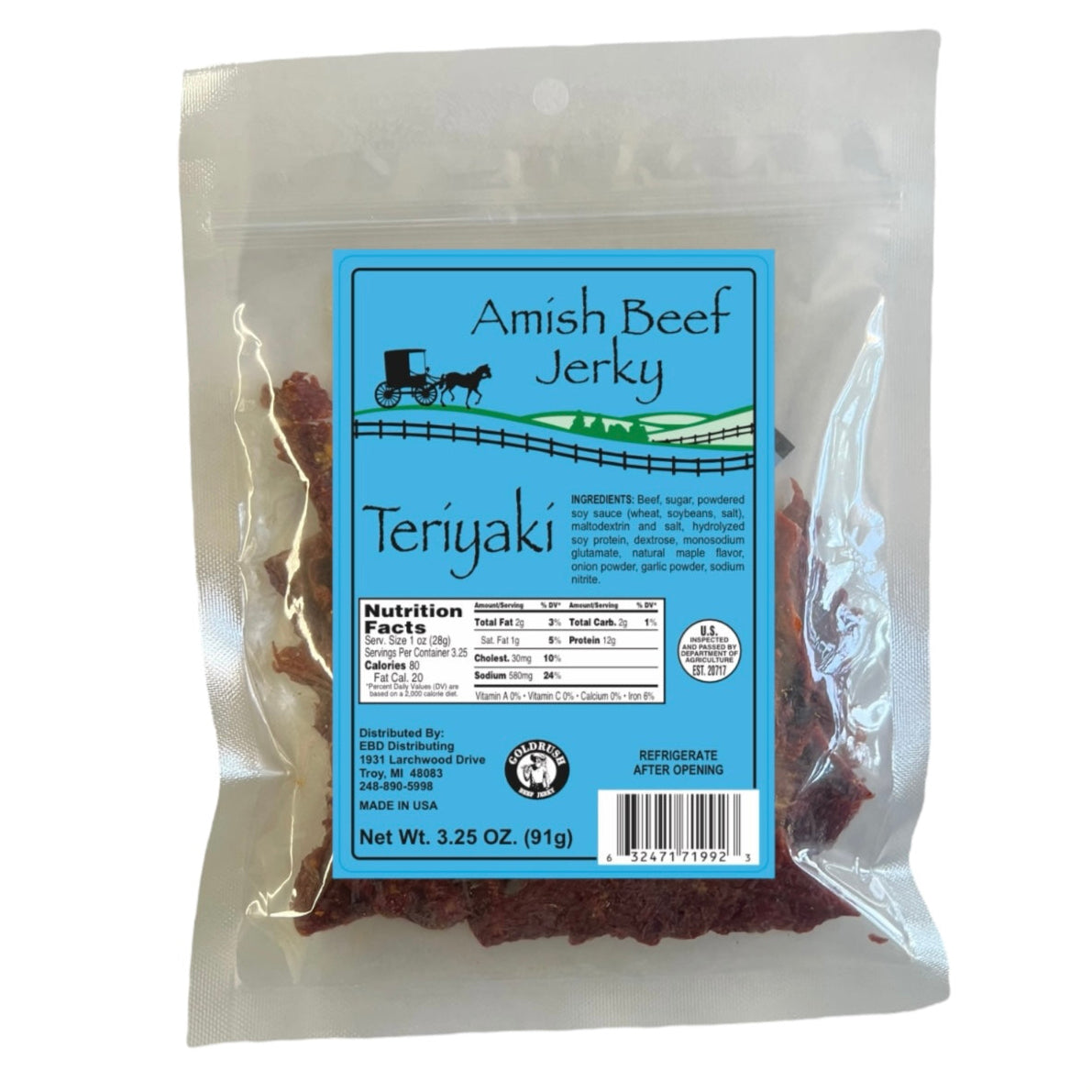 Amish Beef Jerky Pack