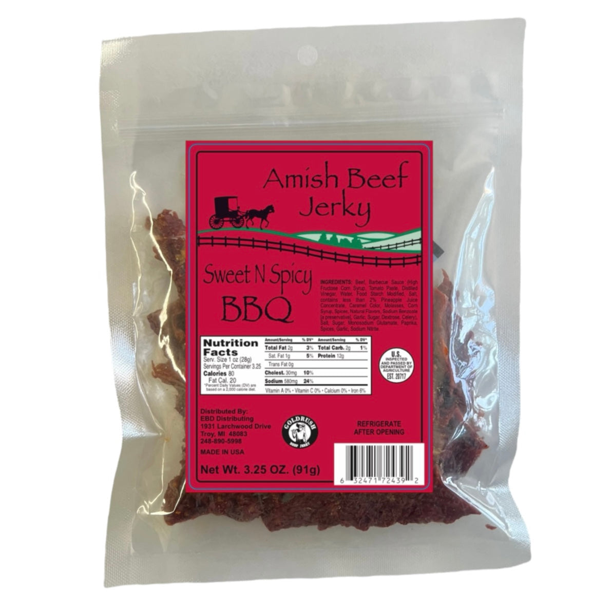 Amish Beef Jerky Pack