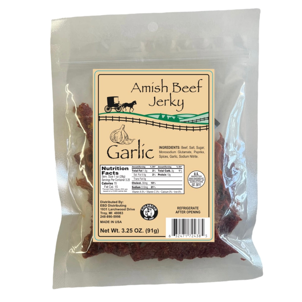 Amish Beef Jerky Pack