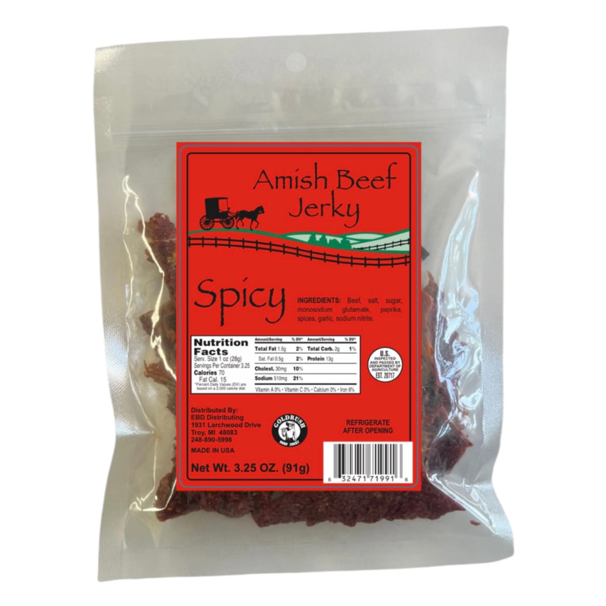 Amish Beef Jerky Pack