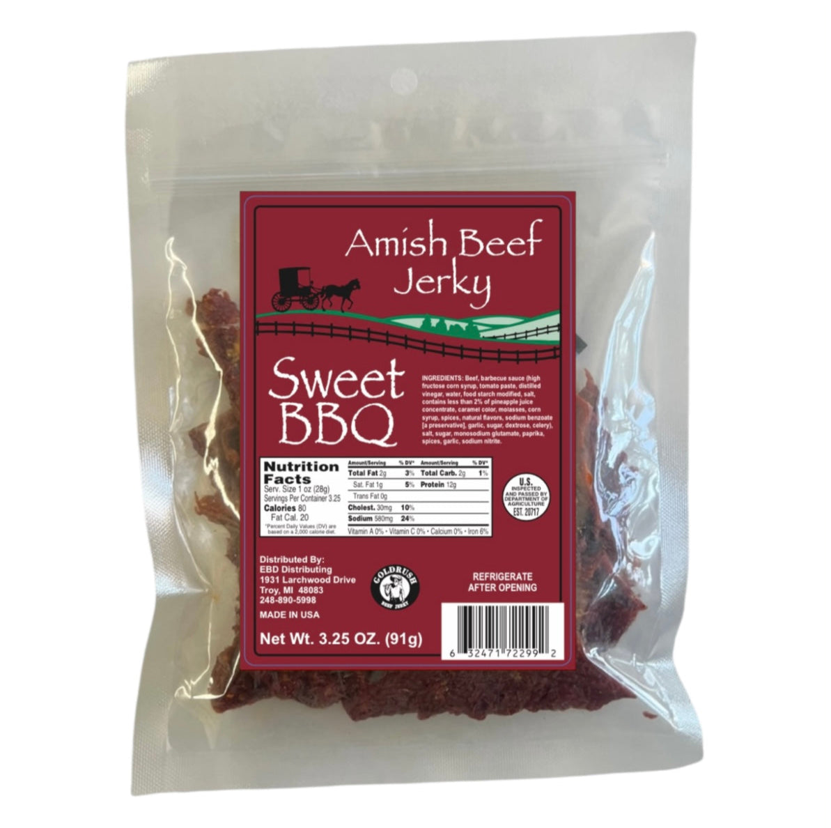 Amish Beef Jerky Pack