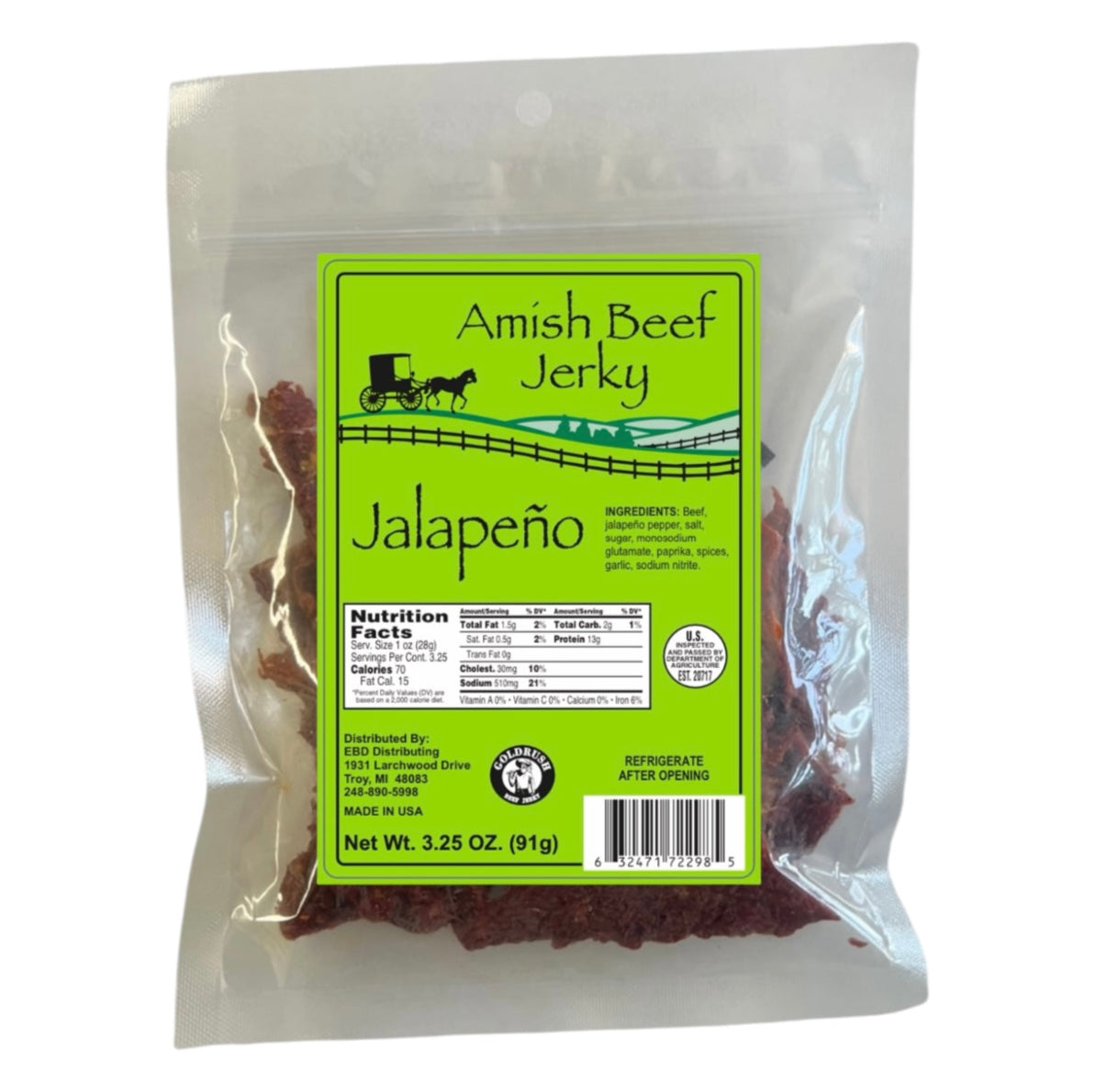 Amish Beef Jerky Pack