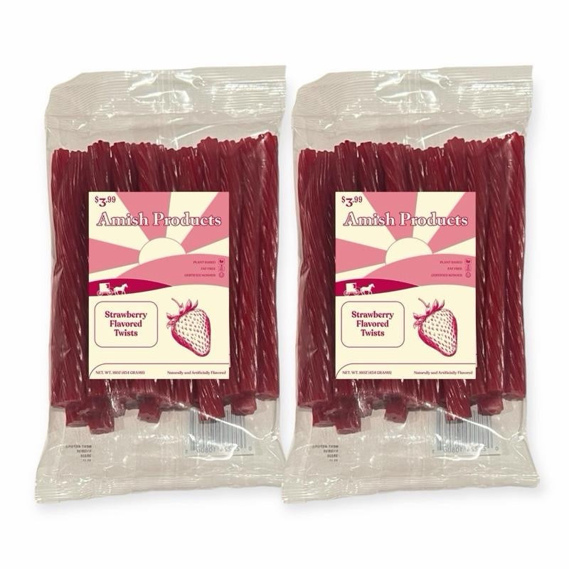 Licorice 2 pack - 7 Delicious Flavors - Amish Products - 16oz Bags