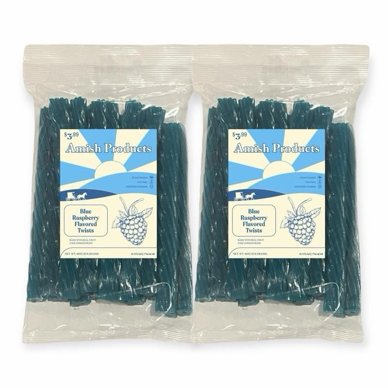 Licorice 2 pack - 7 Delicious Flavors - Amish Products - 16oz Bags