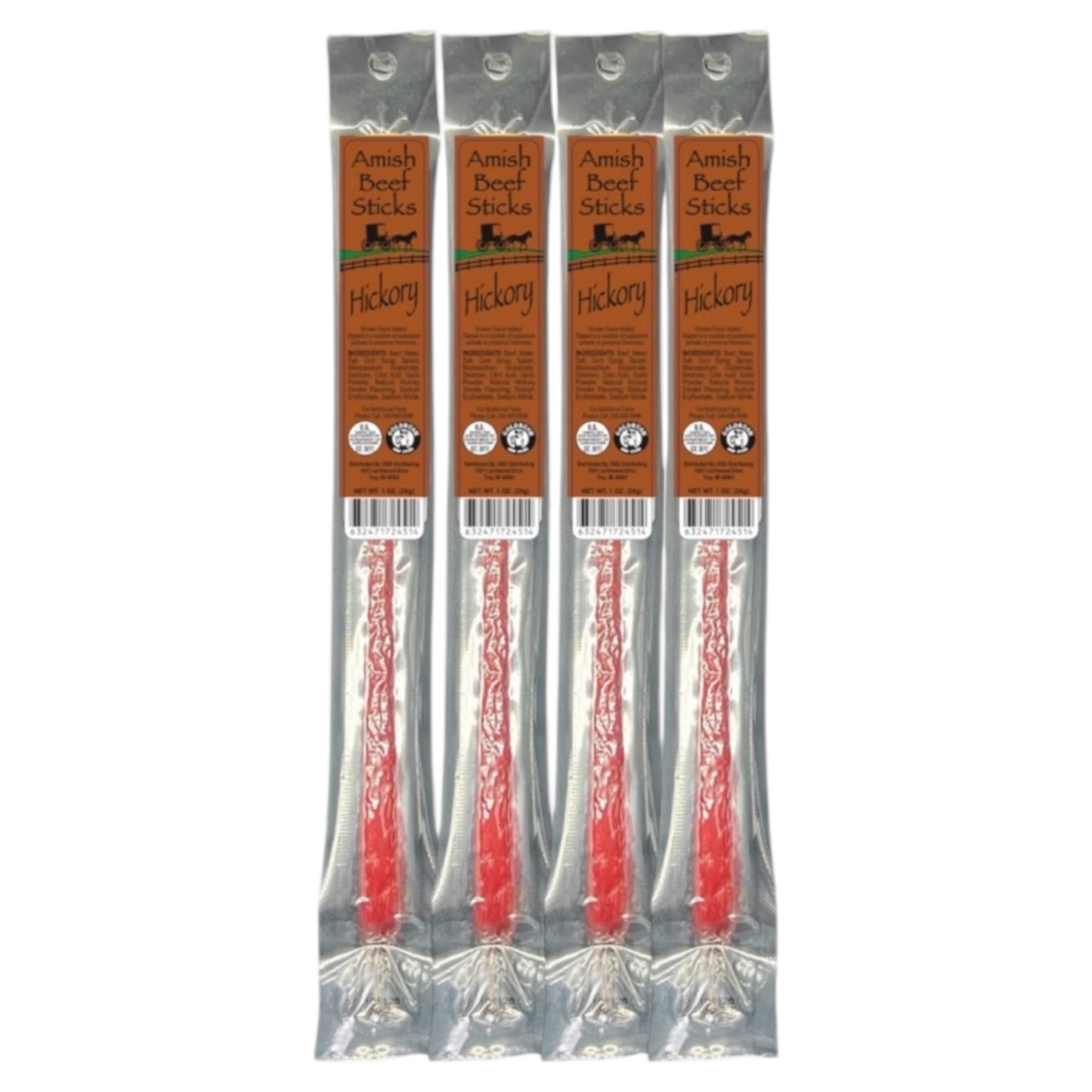 Amish Beef Sticks Individually Wrapped 4 Count