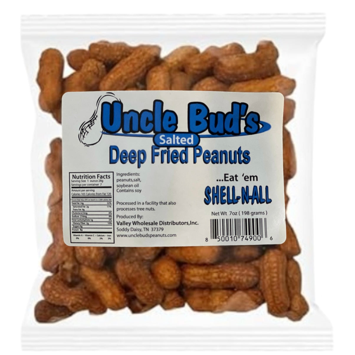 Uncle Bud's Deep Fried Peanuts - 6 Pack Sampler