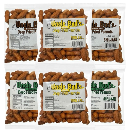 Uncle Bud's Deep Fried Peanuts Mix & Match - 6 Count