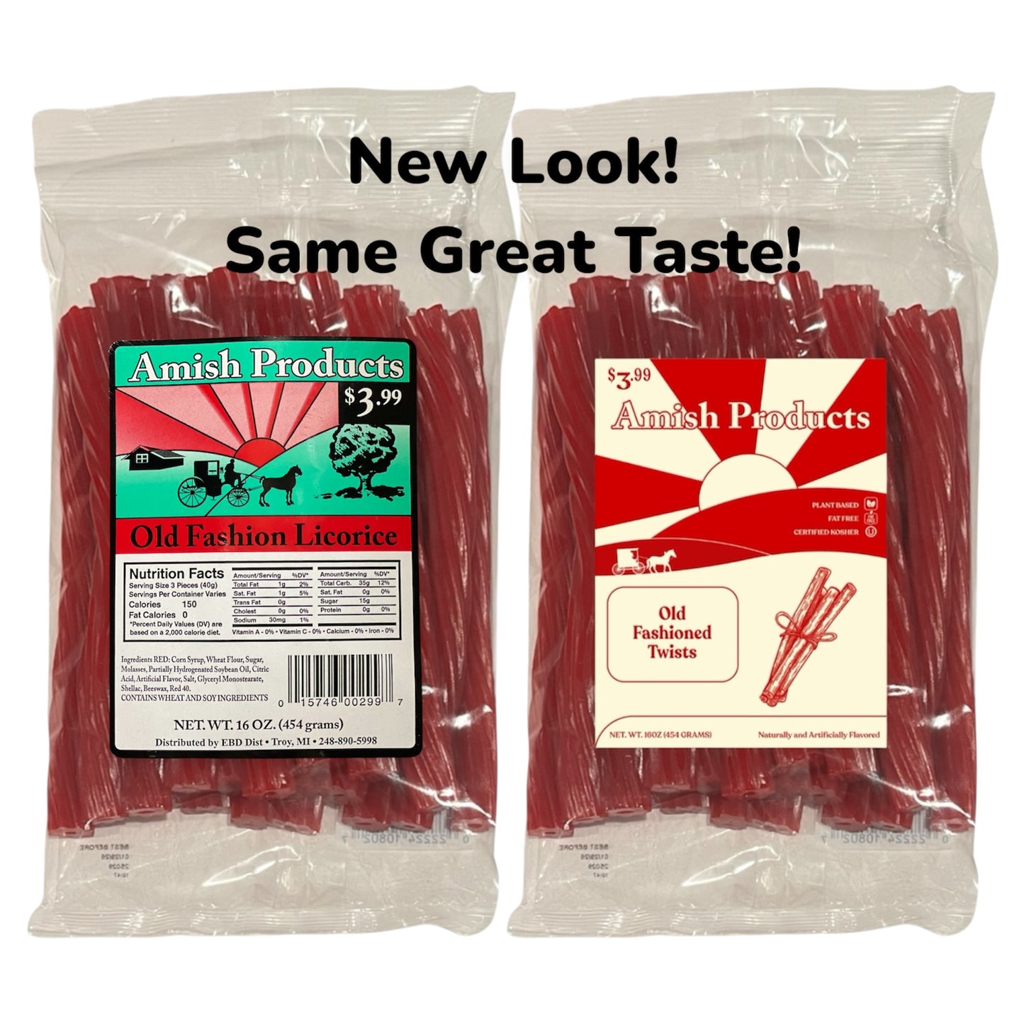 Amish Licorice Twist Sampler Pack